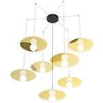 bola disc multi suspension lamp