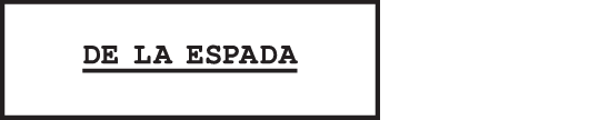 de la espada logo