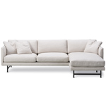 calmo 80 three seat sofa with chaise