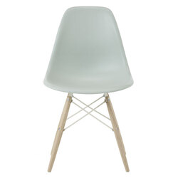 eames molded plastic side chair with dowel base