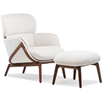 elysia 101 lounge chair & nino ottoman