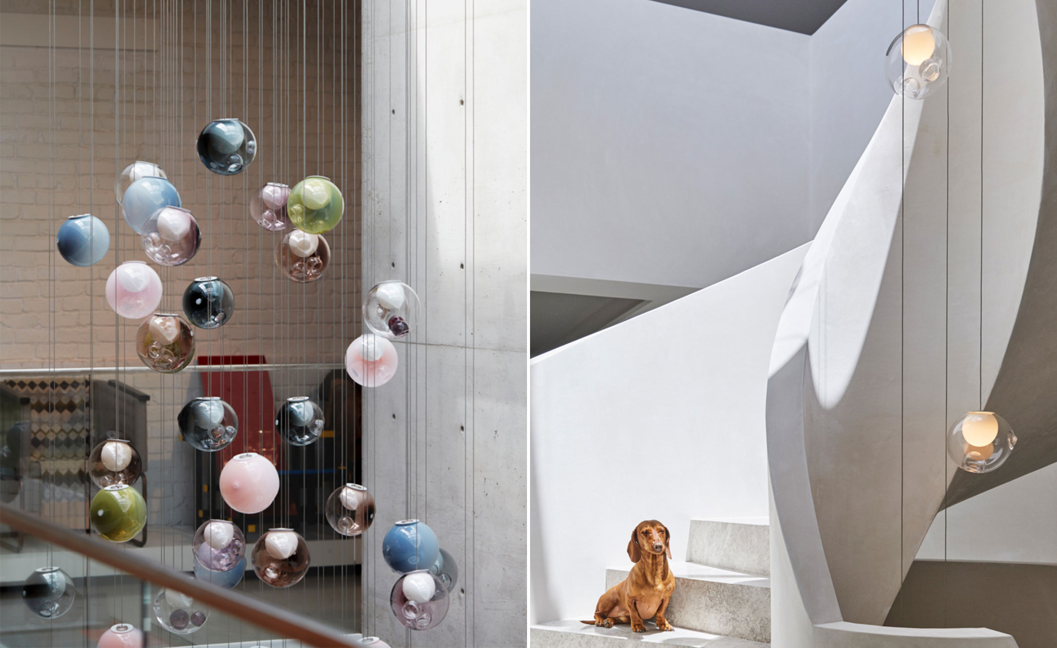 bocci 28.3 random three pendant chandelier