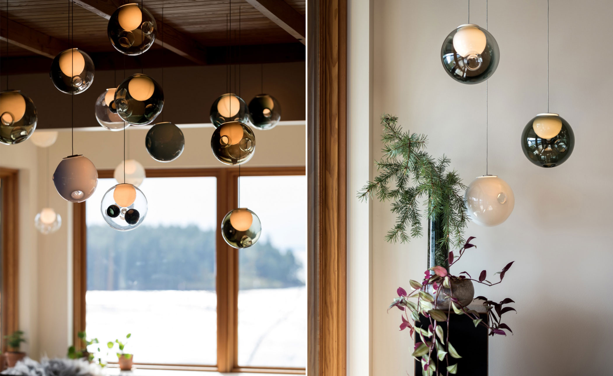 bocci 28.5 random five pendant chandelier