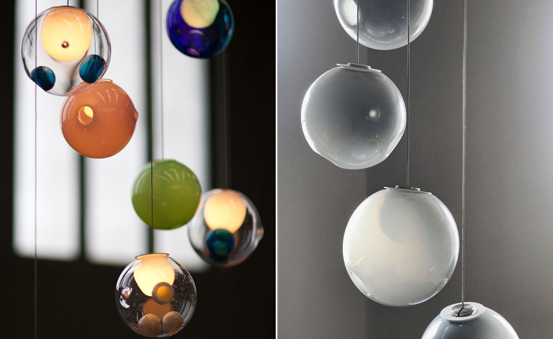 bocci 28.5 random five pendant chandelier