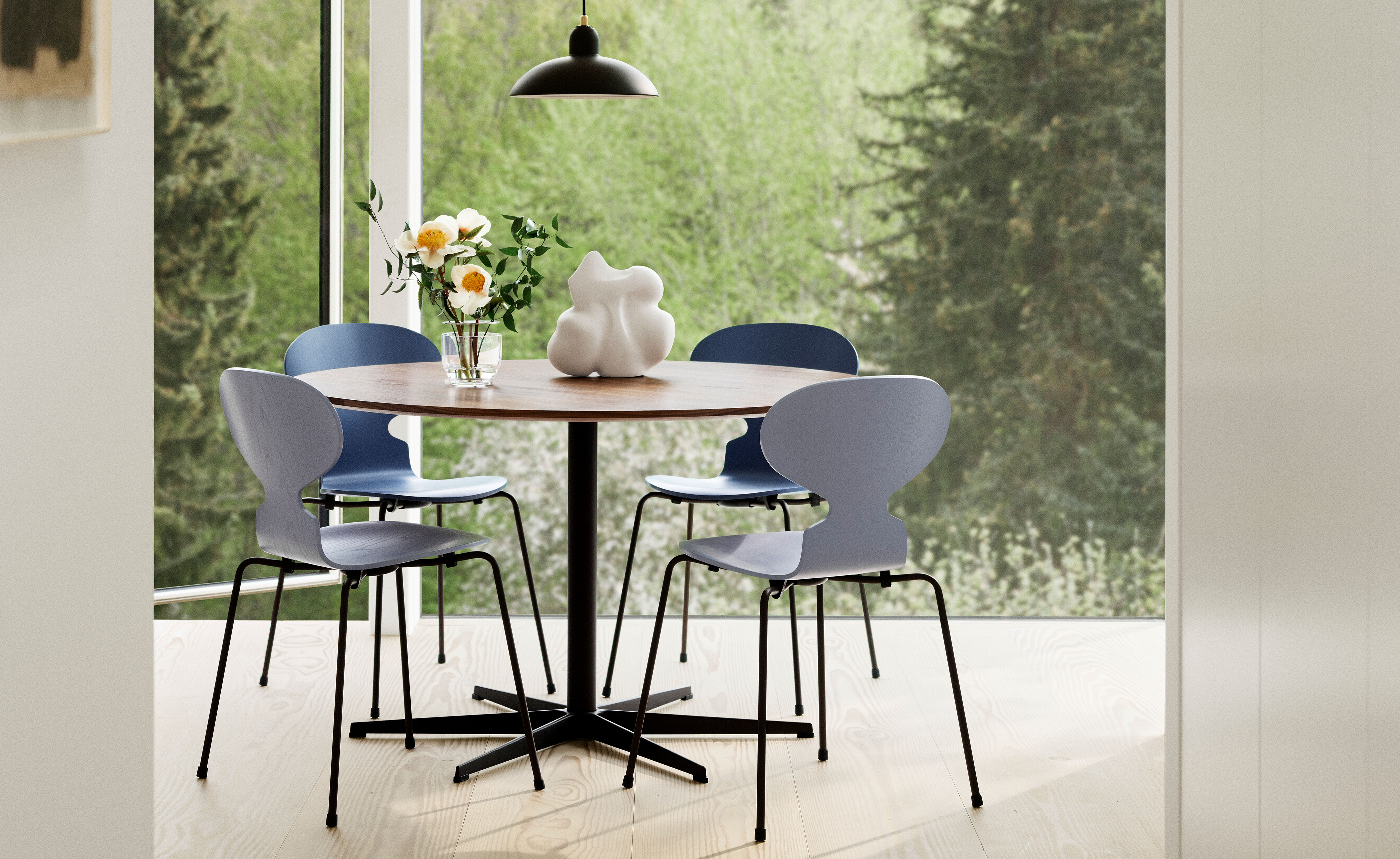 4-Leg Ant Chair, Colored Veneer