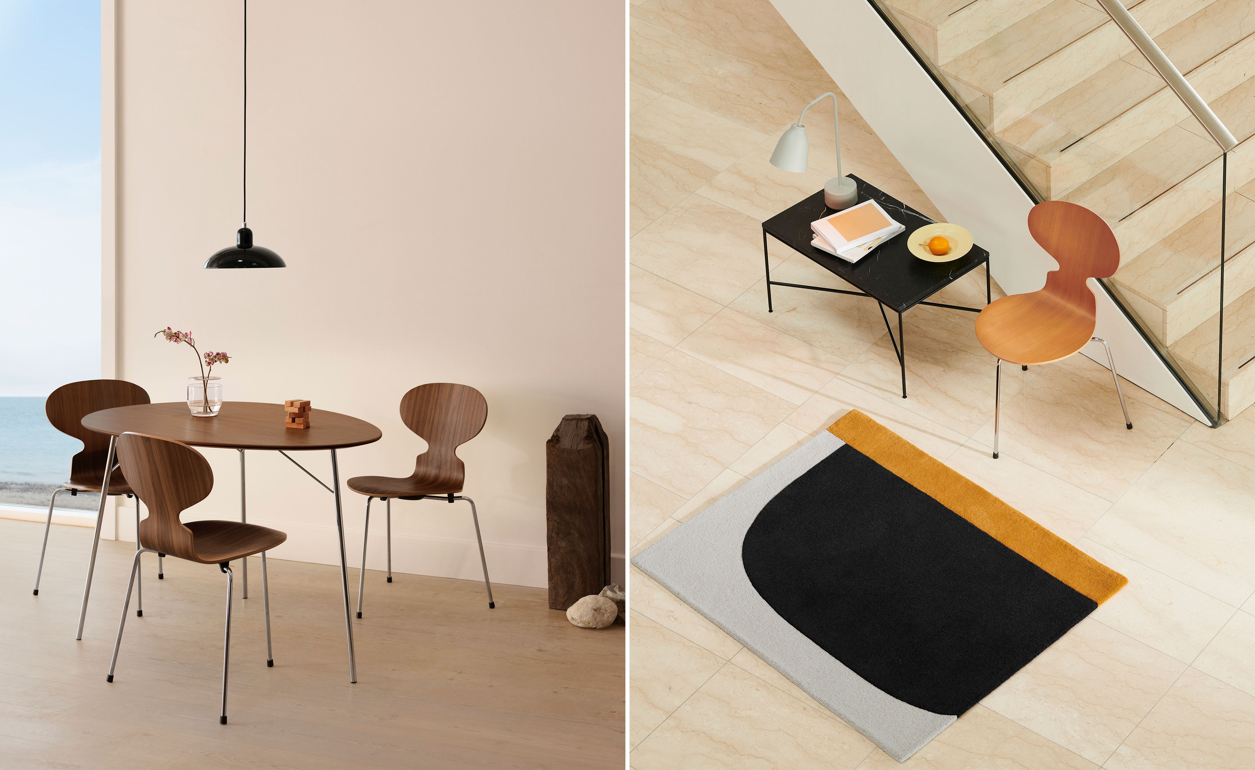 4-Leg Ant Chair, Wood Veneer