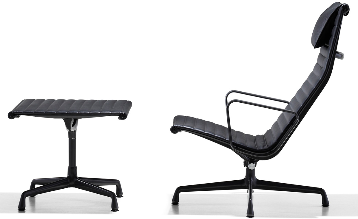 eames&reg; aluminum group ottoman