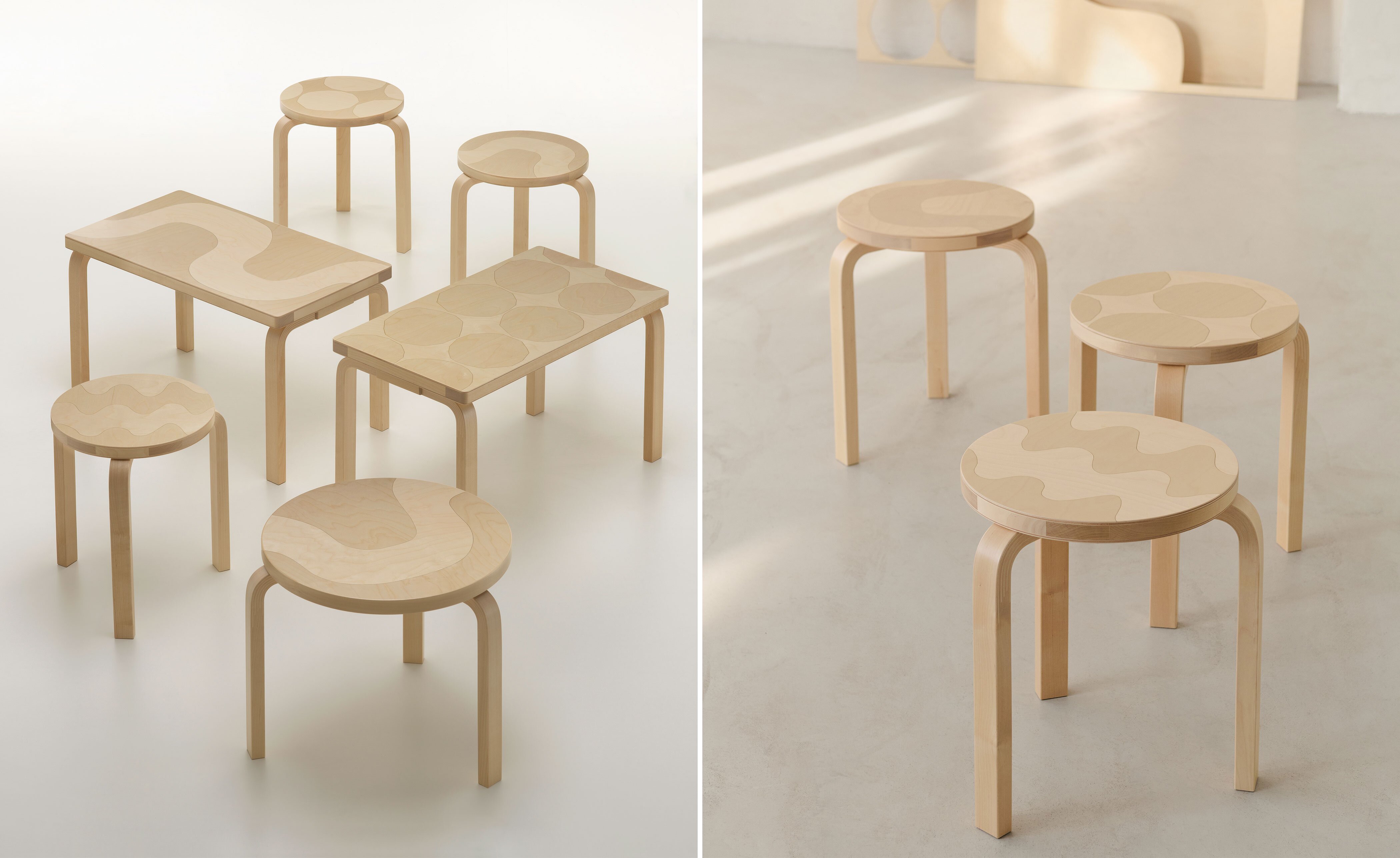 Artek + Marimekko Bench 153B