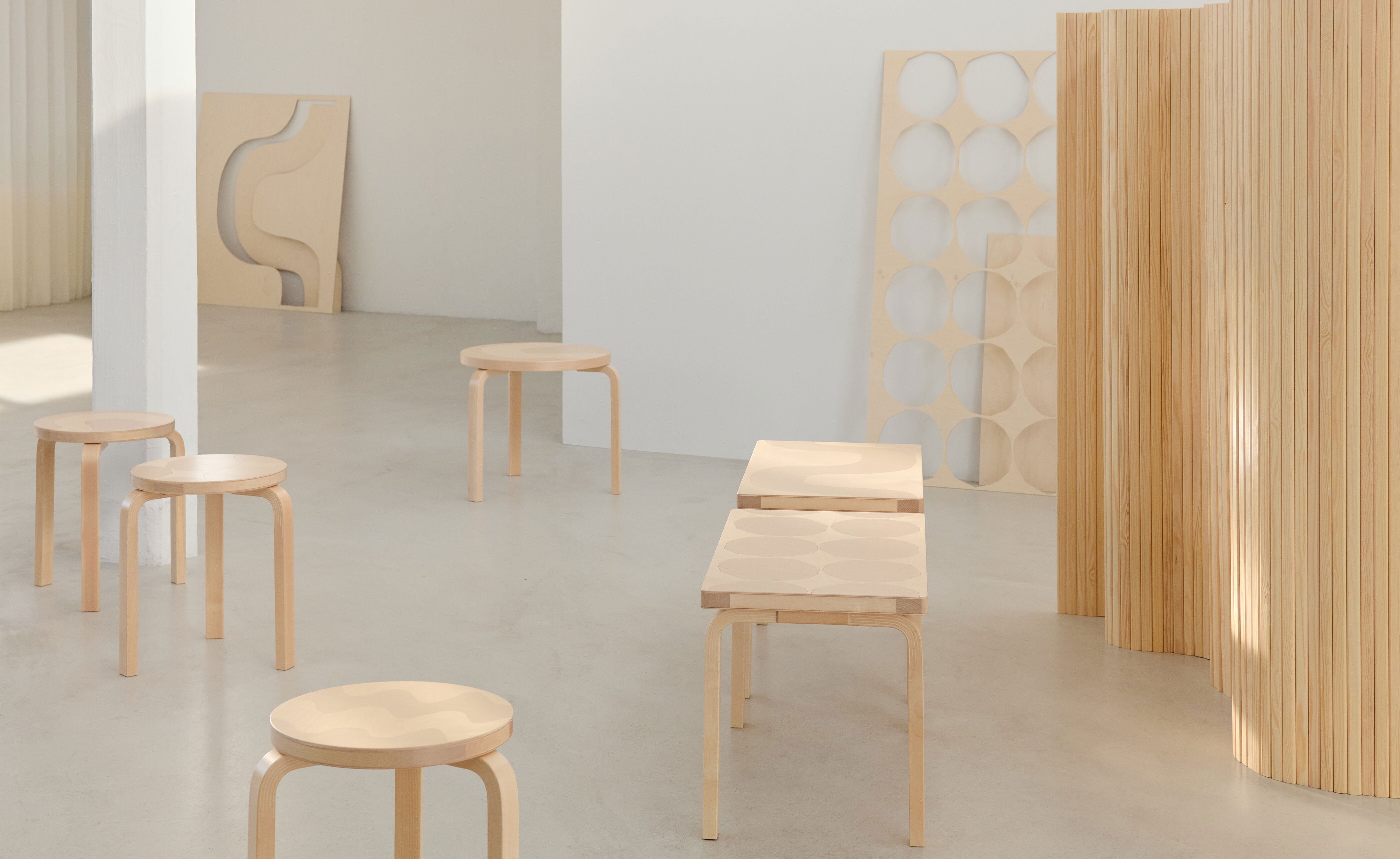 Artek + Marimekko Stool 60