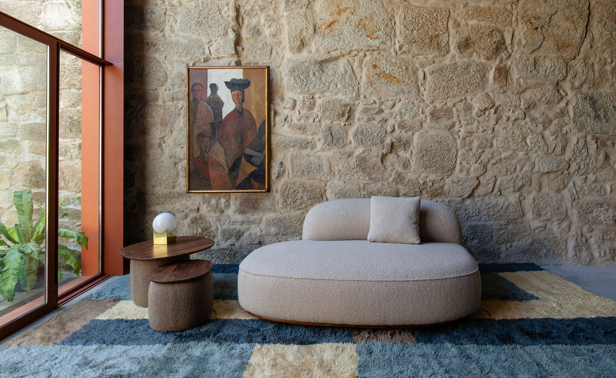Azores Miguel One-Armed Sofa