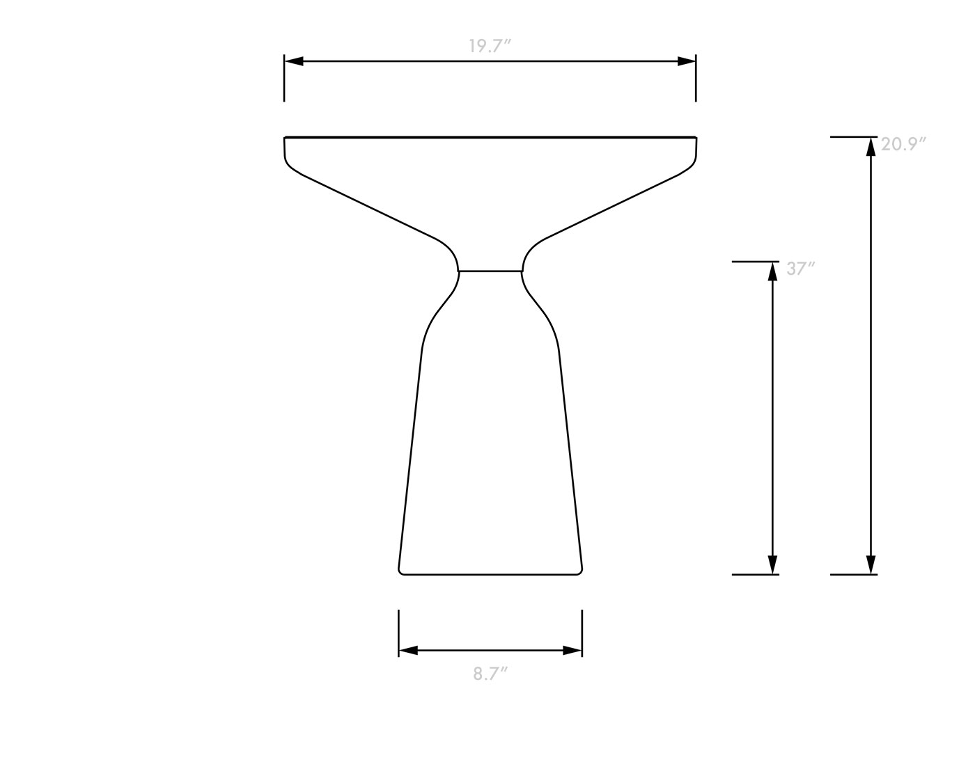 Bell Side Table
