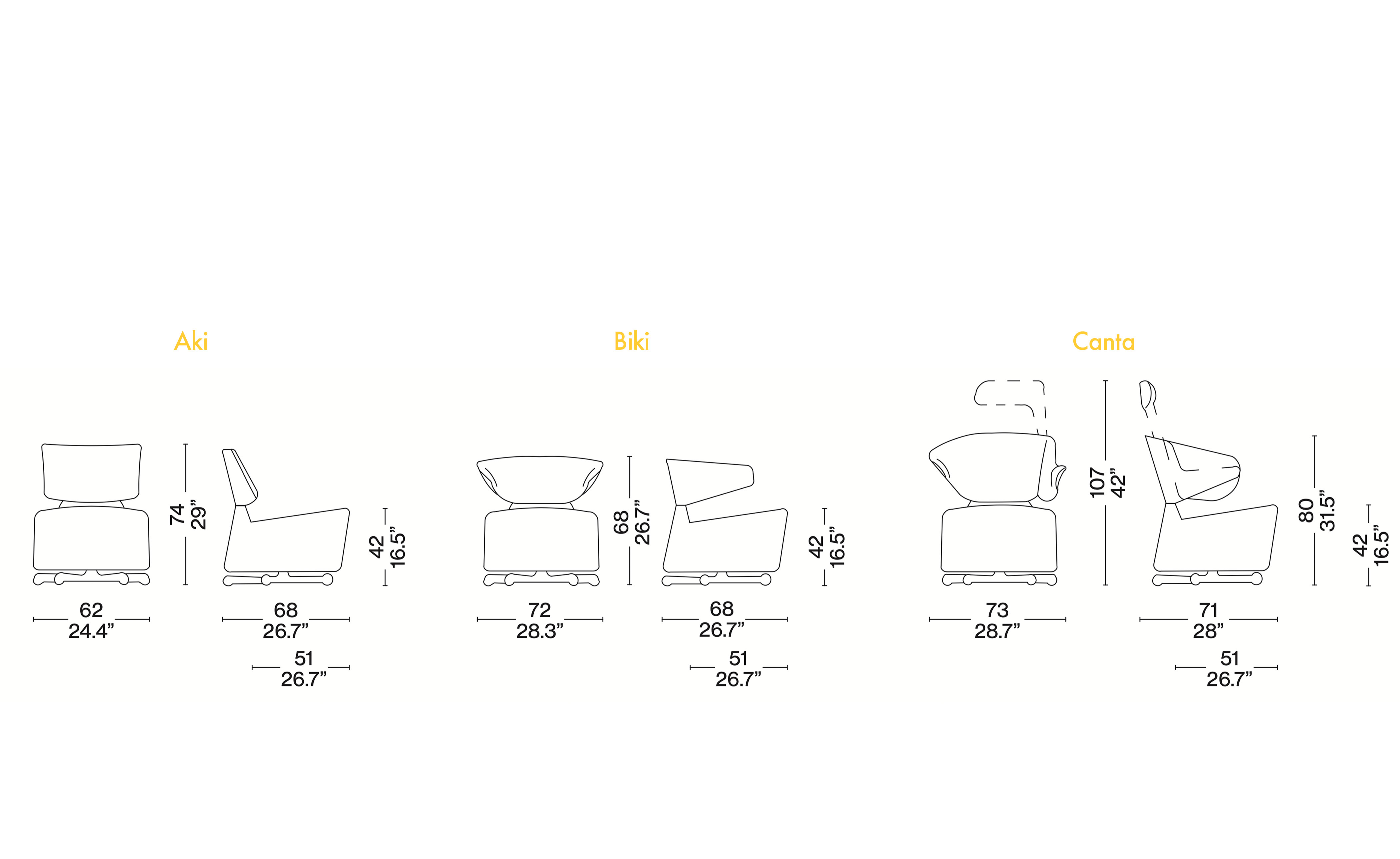 Biki Swivel Chair