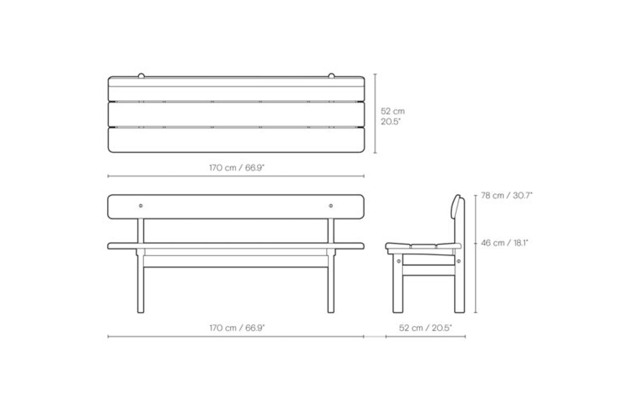 BM0699 Asserbo Bench
