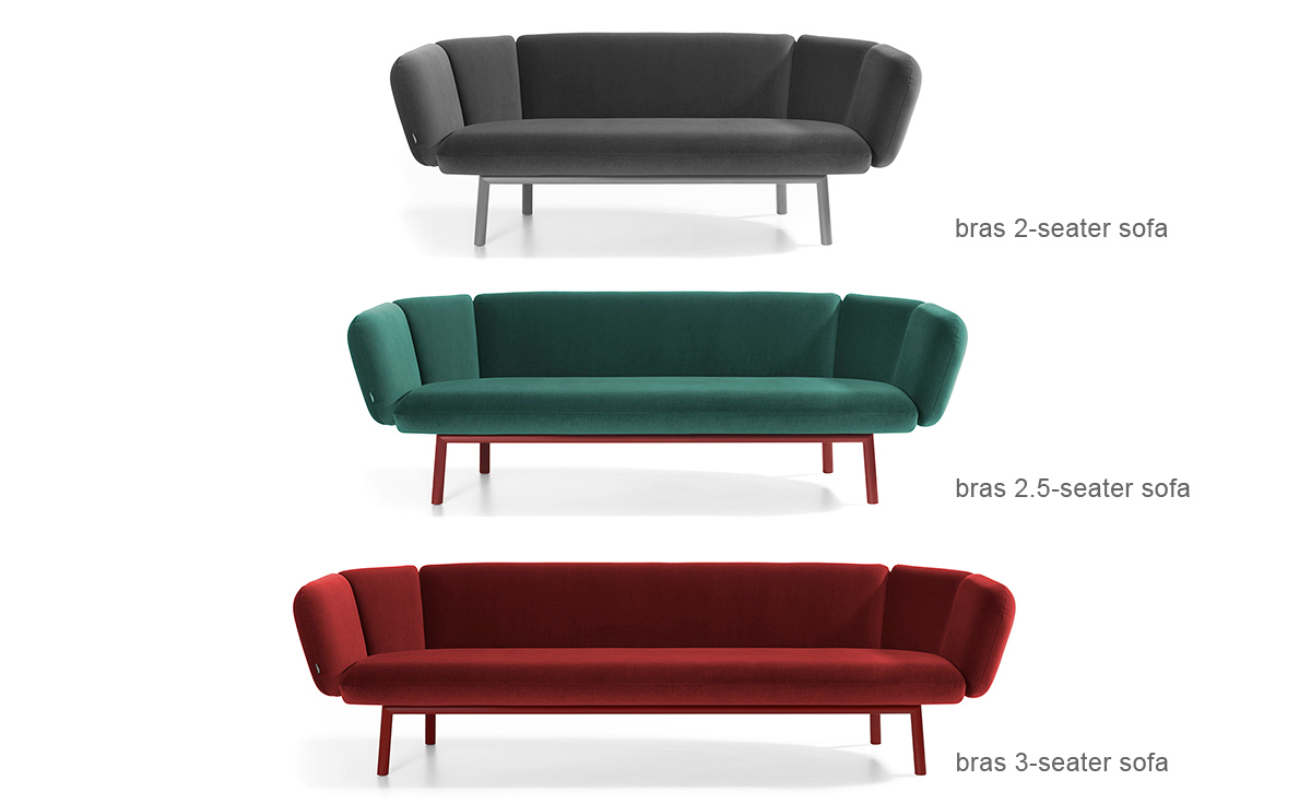 bras 3 seat sofa