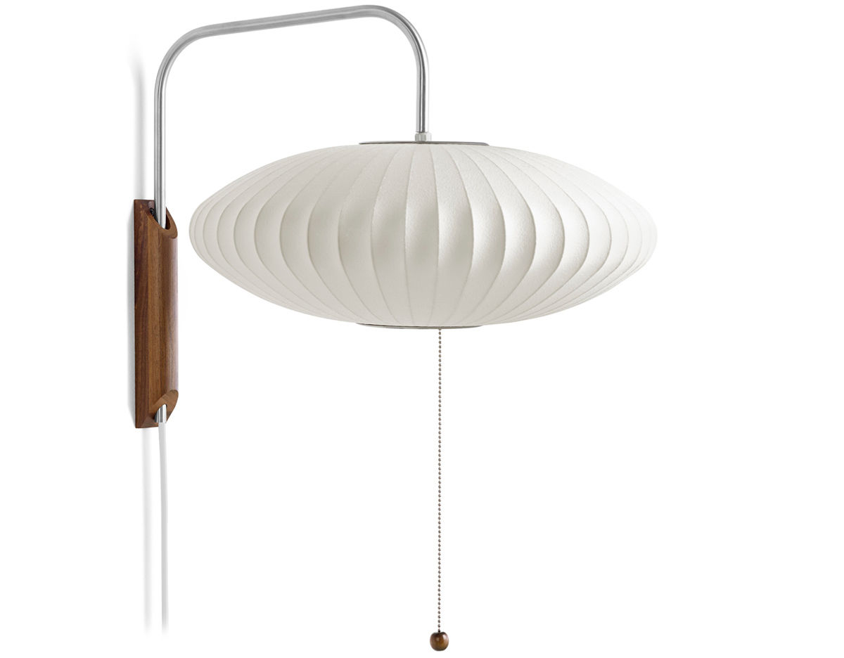 nelson™ bubble lamp wall sconce saucer