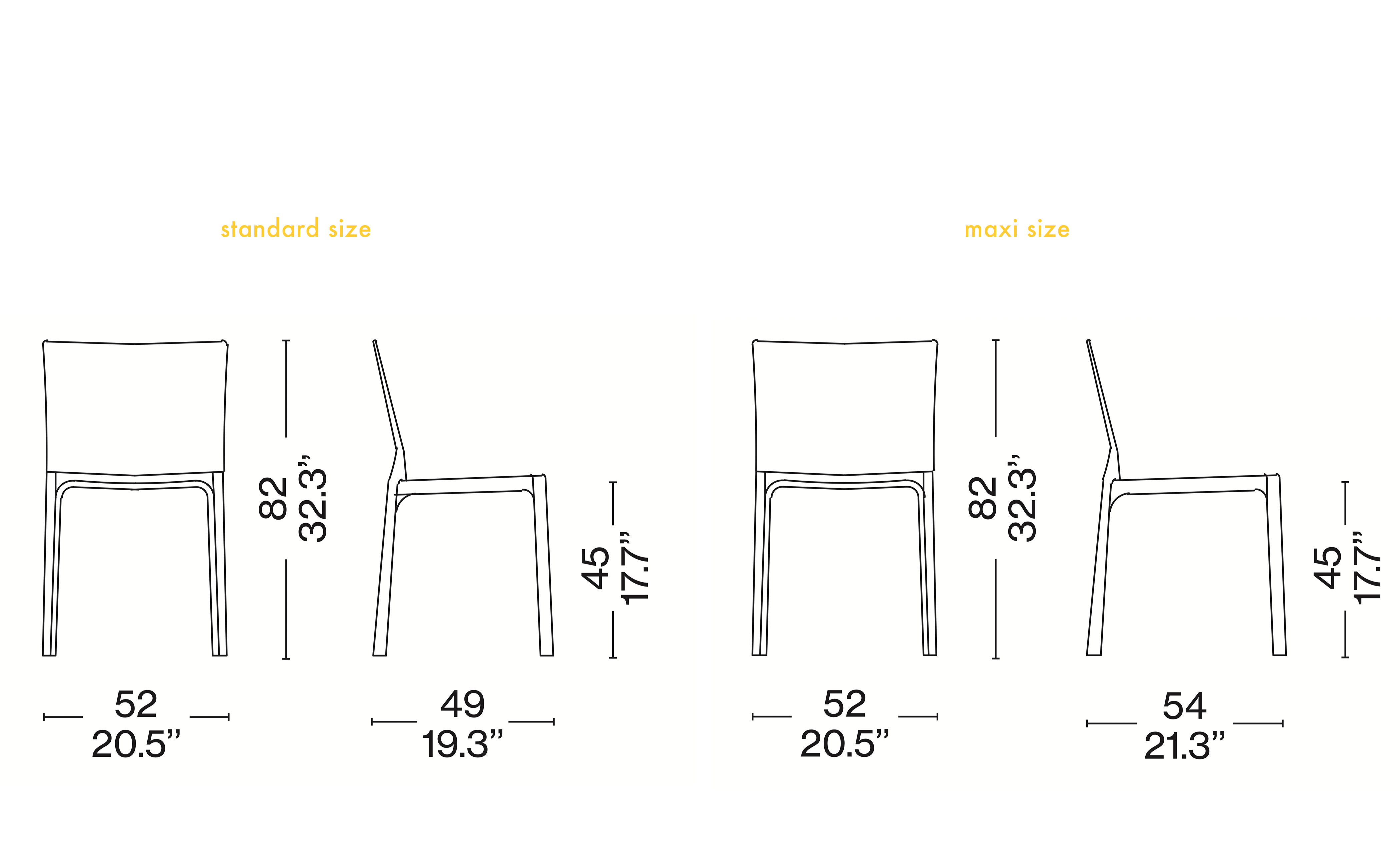 Cab Chair maxi size