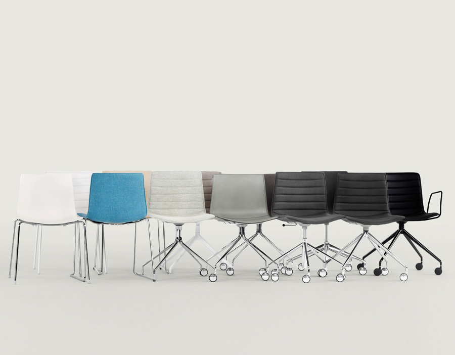 catifa 46 four leg polypropylene armchair