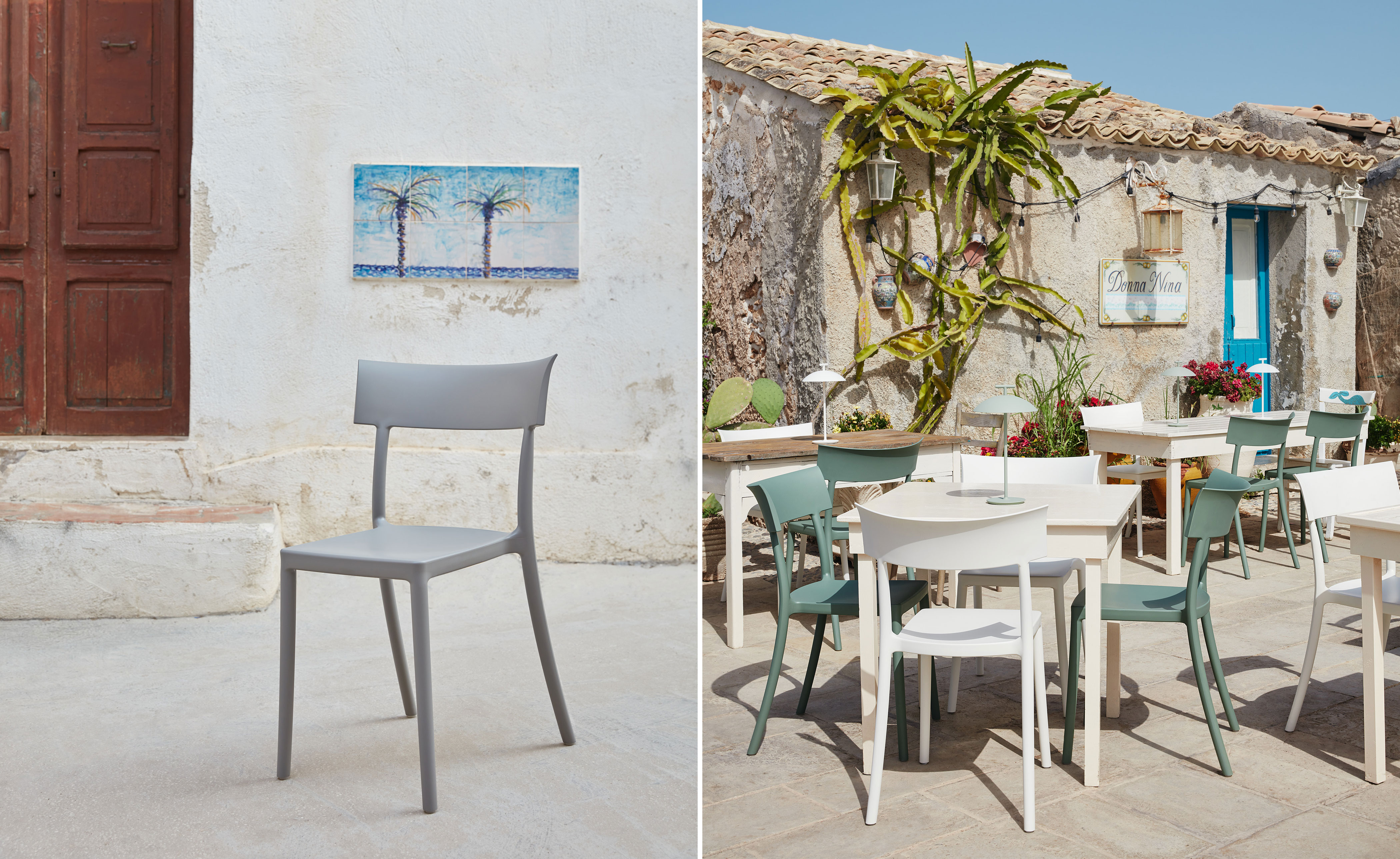 catwalk stacking chair 2 pack