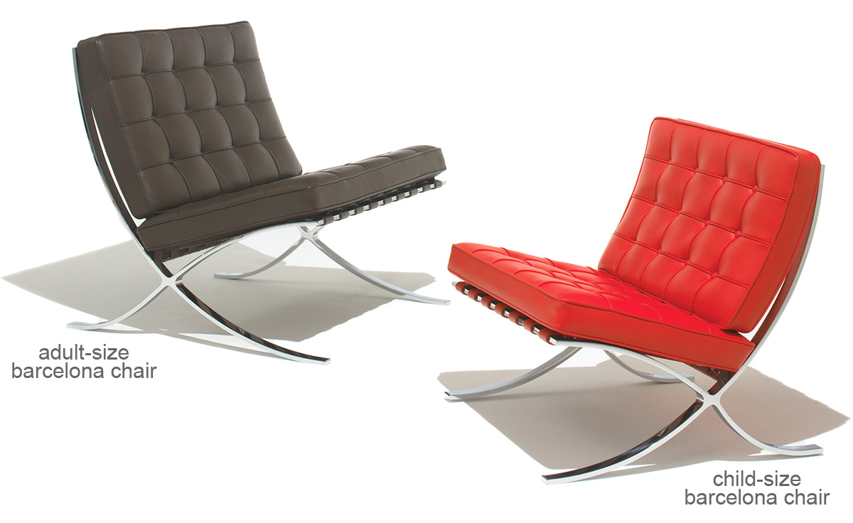 child's barcelona chair