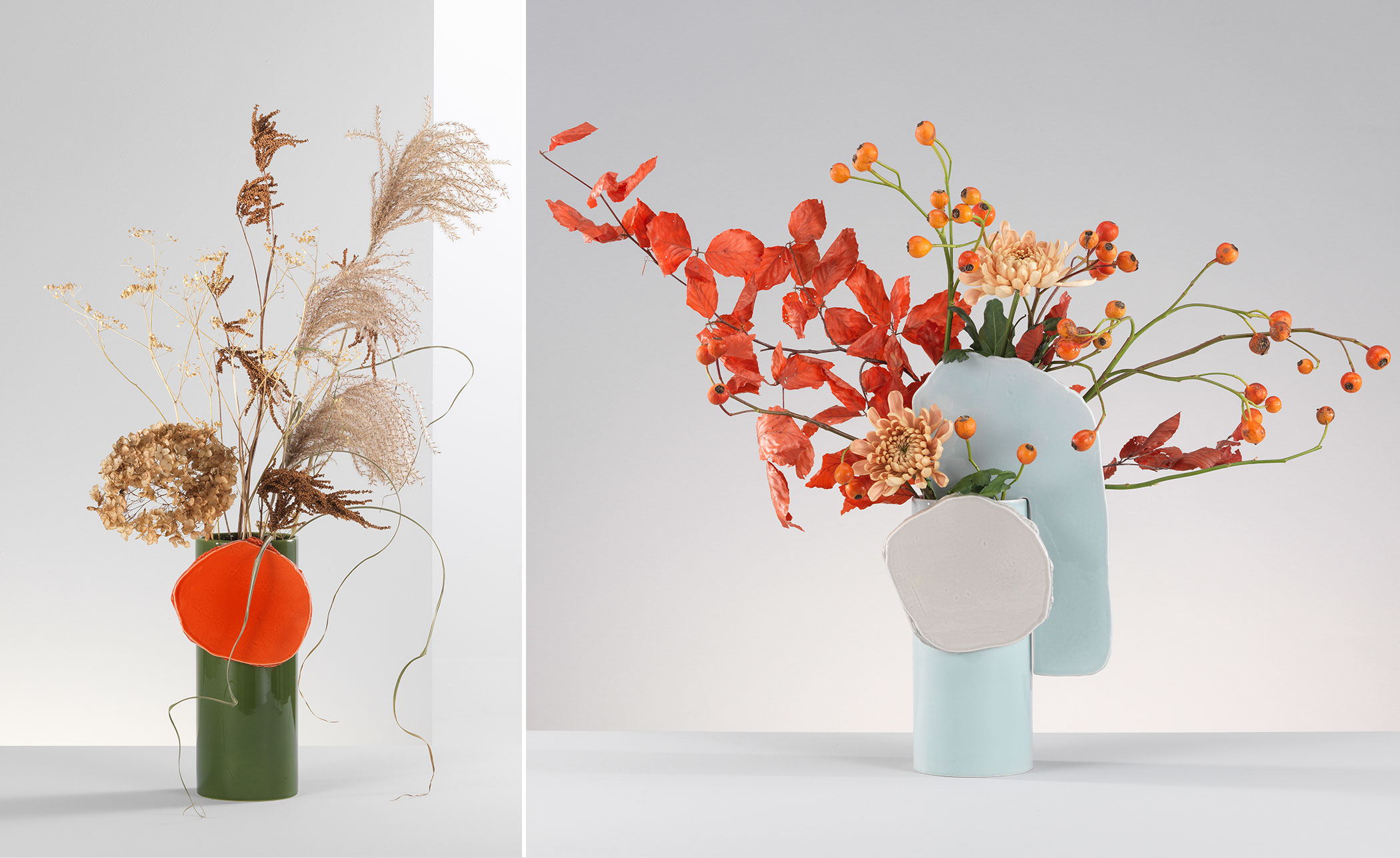 découpage vase barre