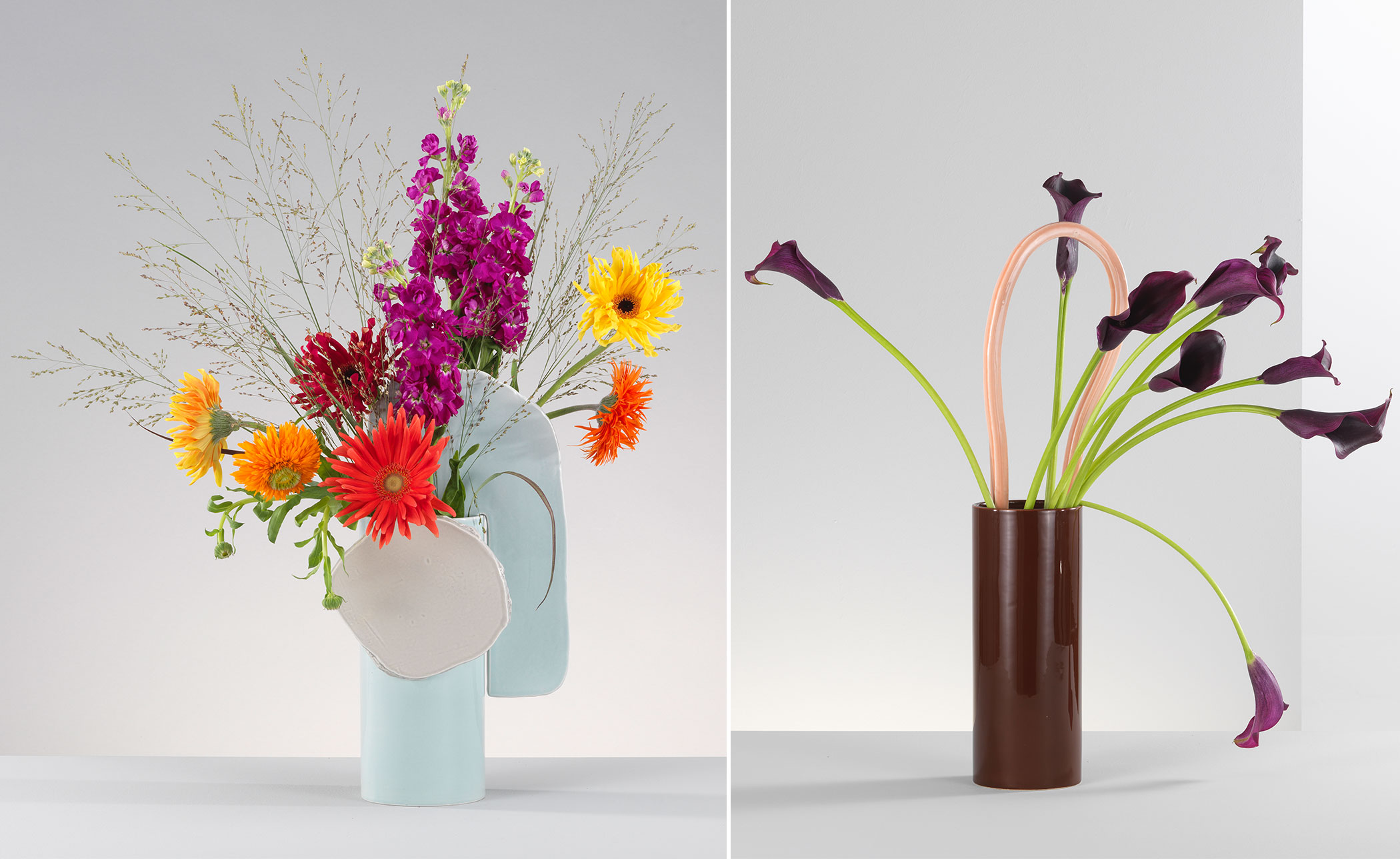 découpage vase boucle