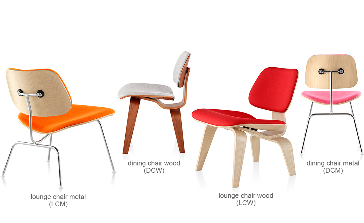 eames® upholstered dcw