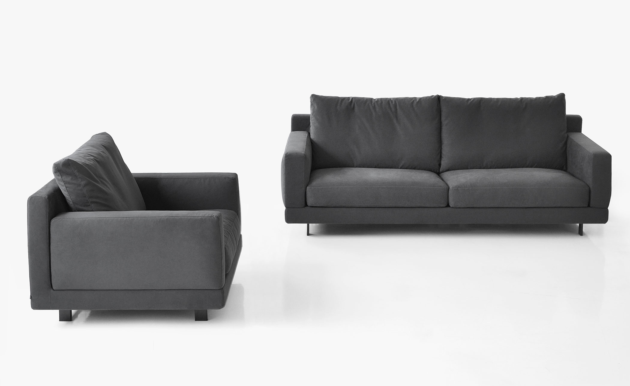 elle 3 seat standard depth sofa