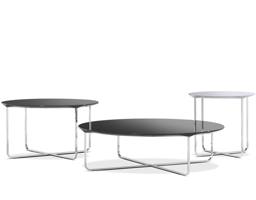 flint 80 round coffee table