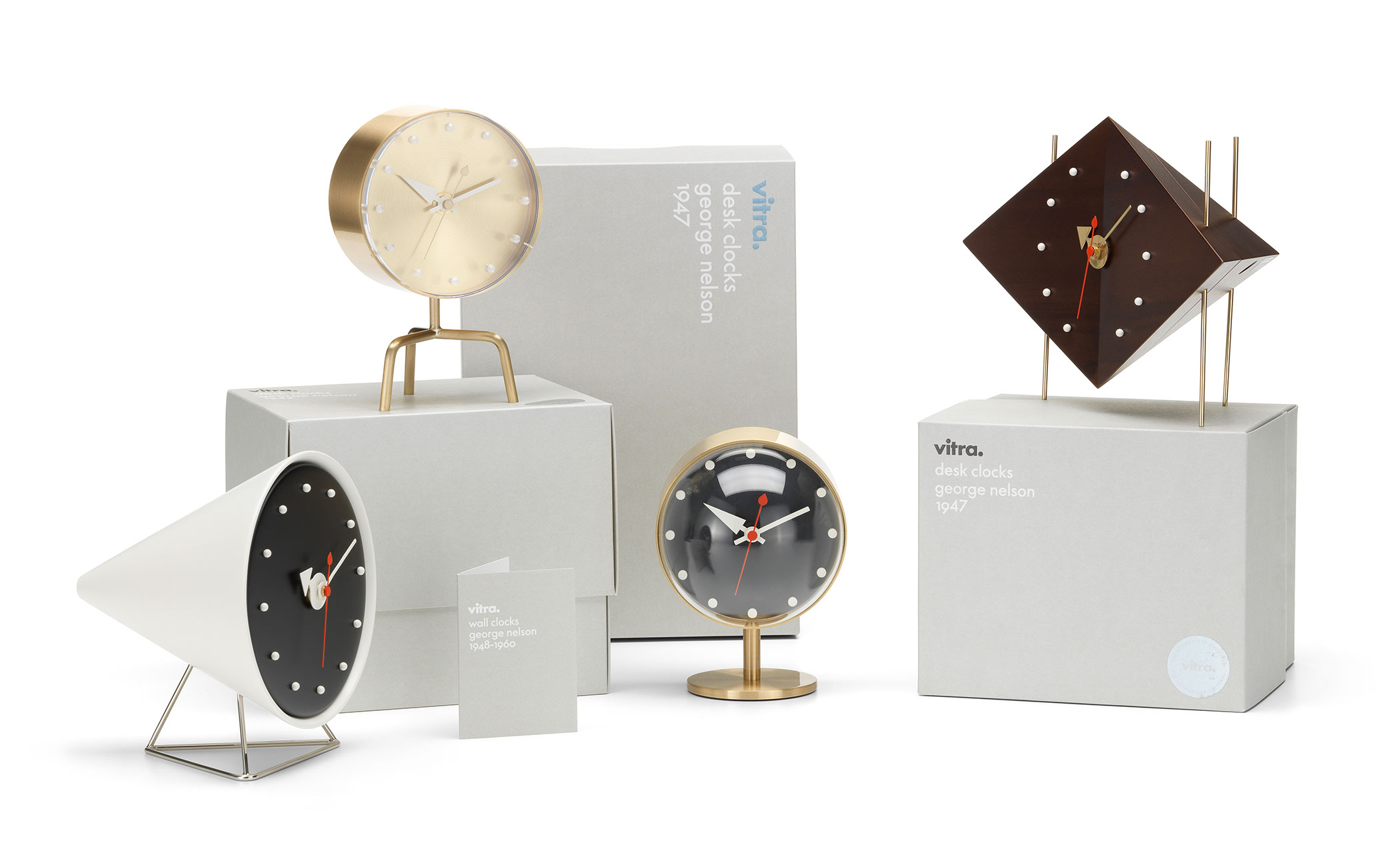 george nelson cone desk clock