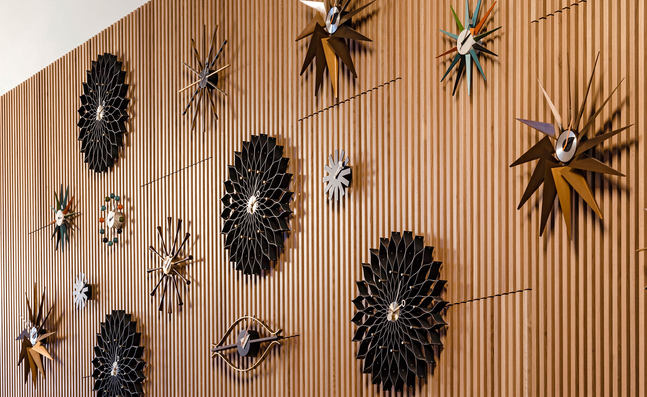 george nelson turbine clock