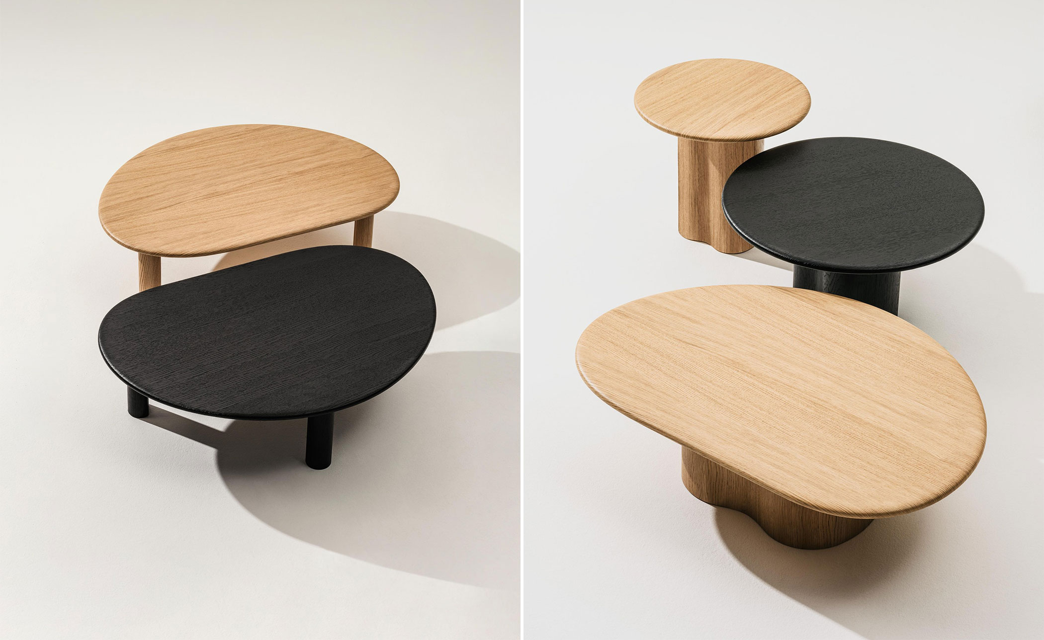 Ghia Organic Table with central base