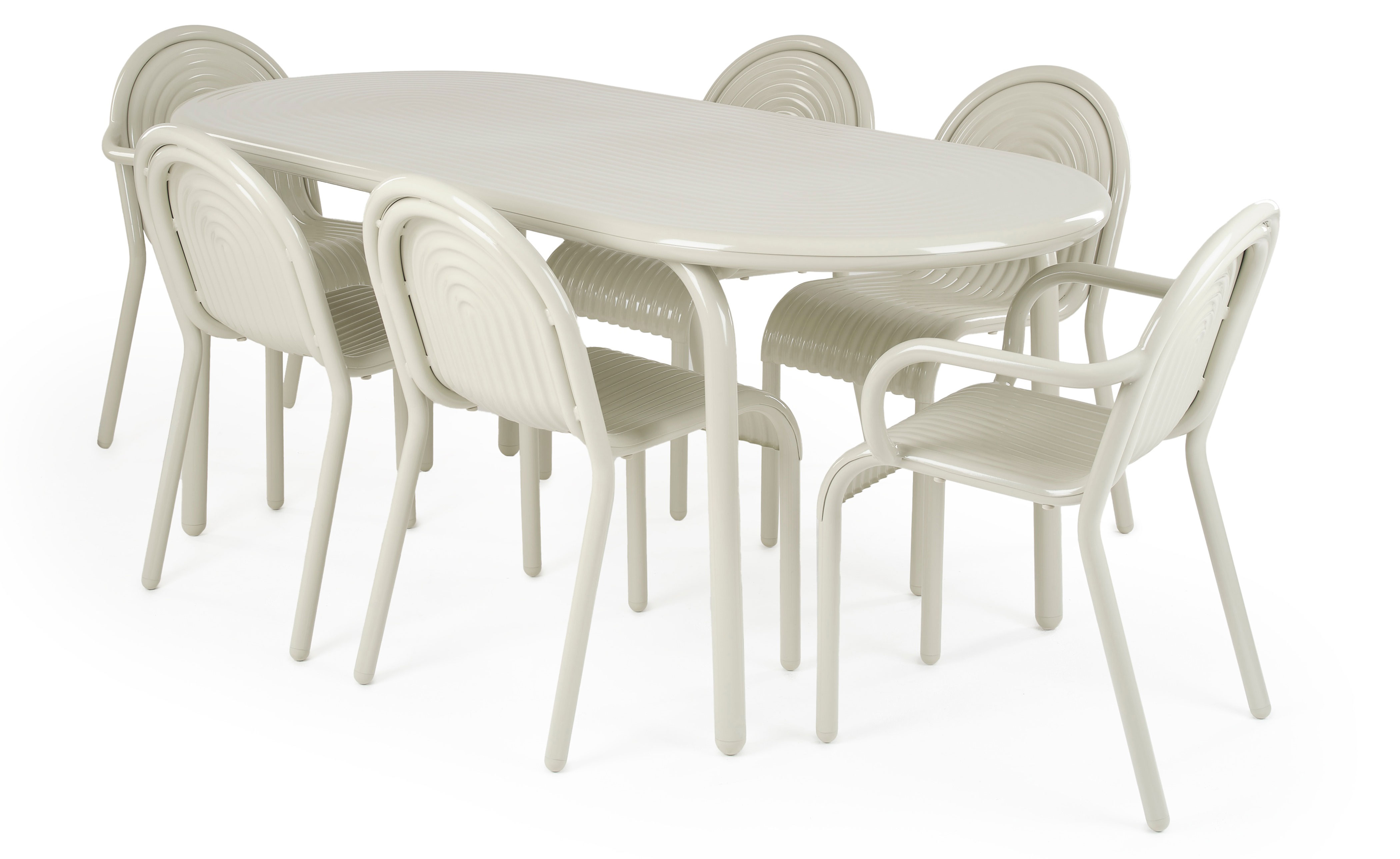 Groove Outdoor Armchair Set of 2