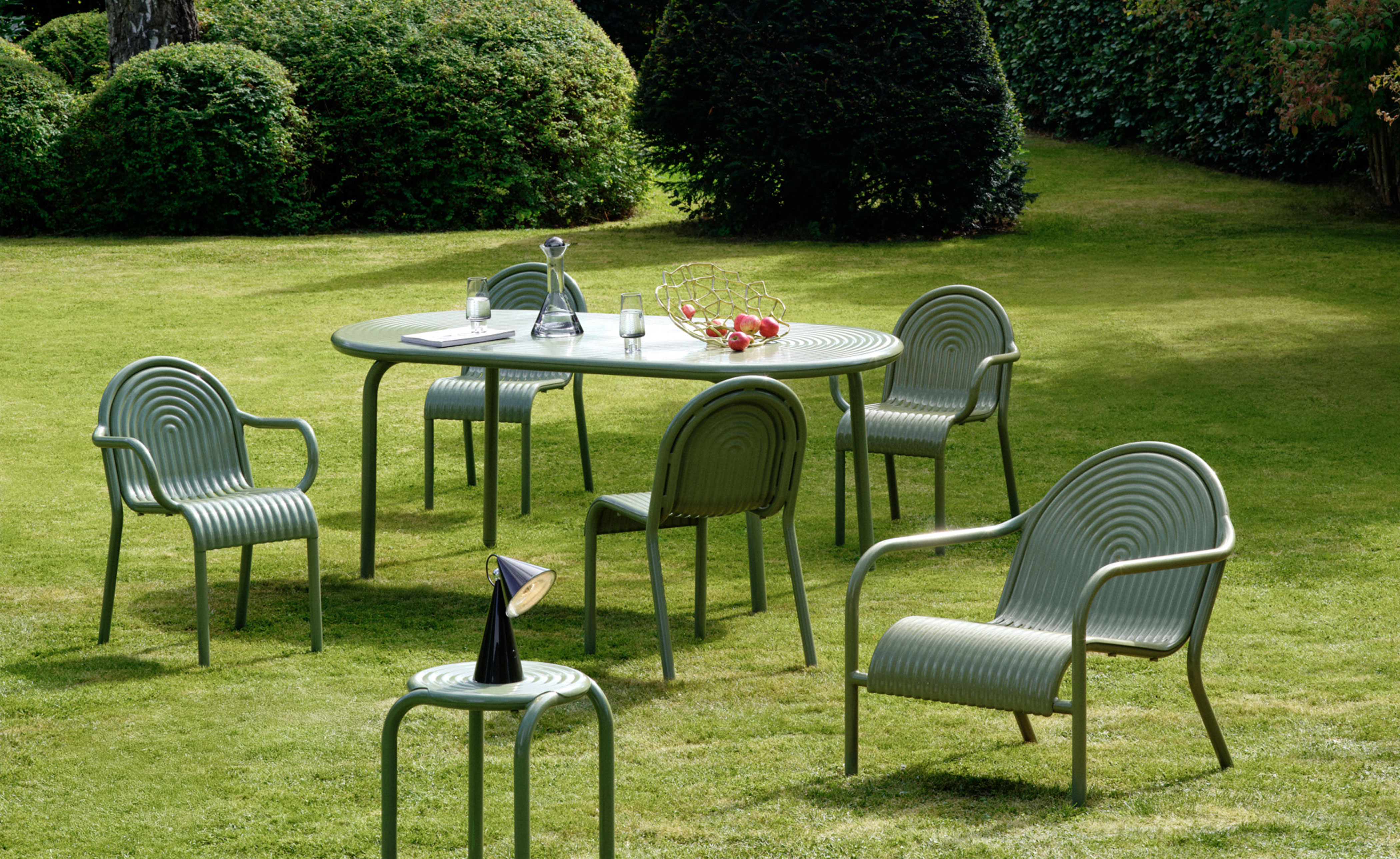 Groove Outdoor Armchair Set of 2