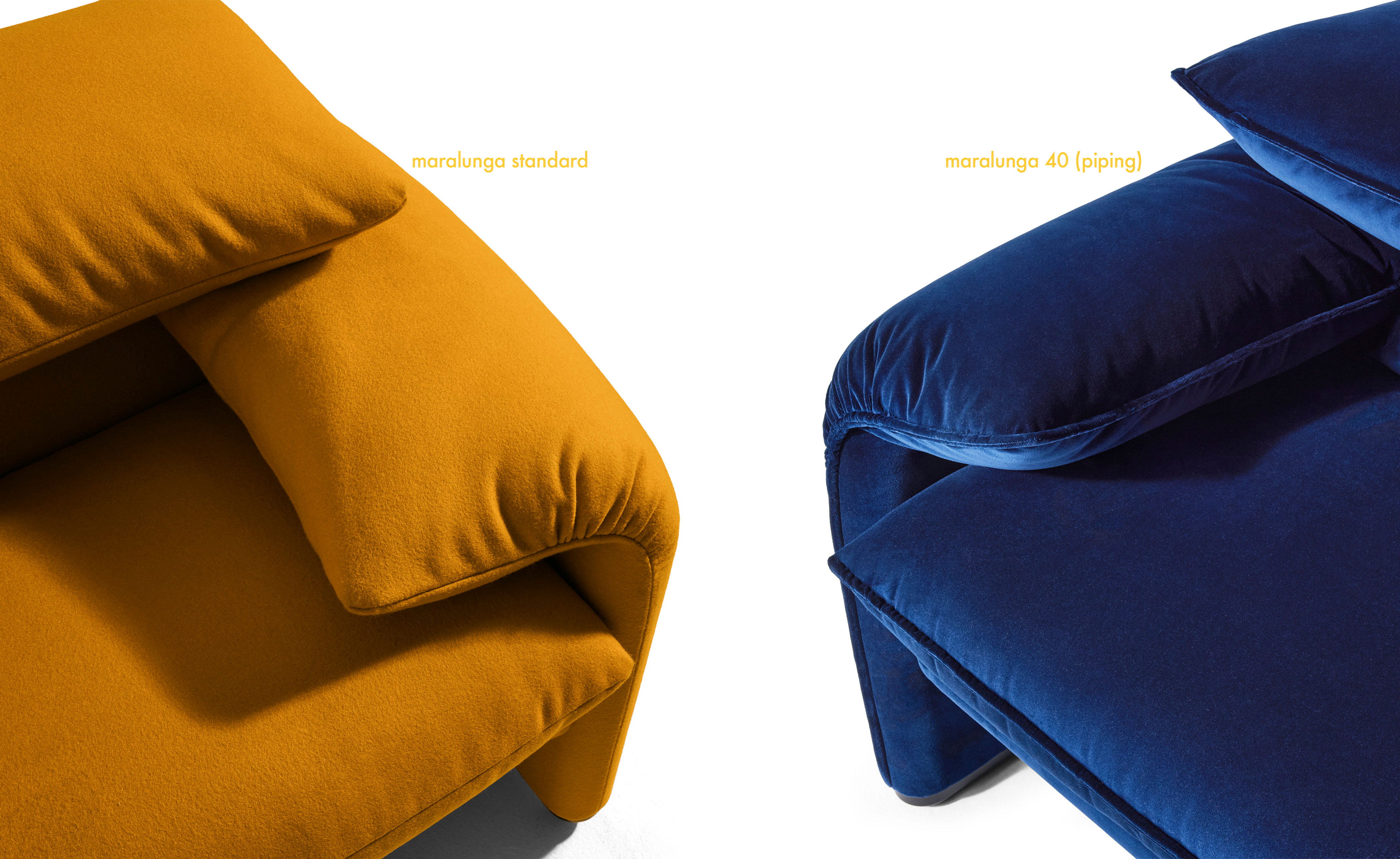 Maralunga 2 Seater MAXI Sofa, 84.3"