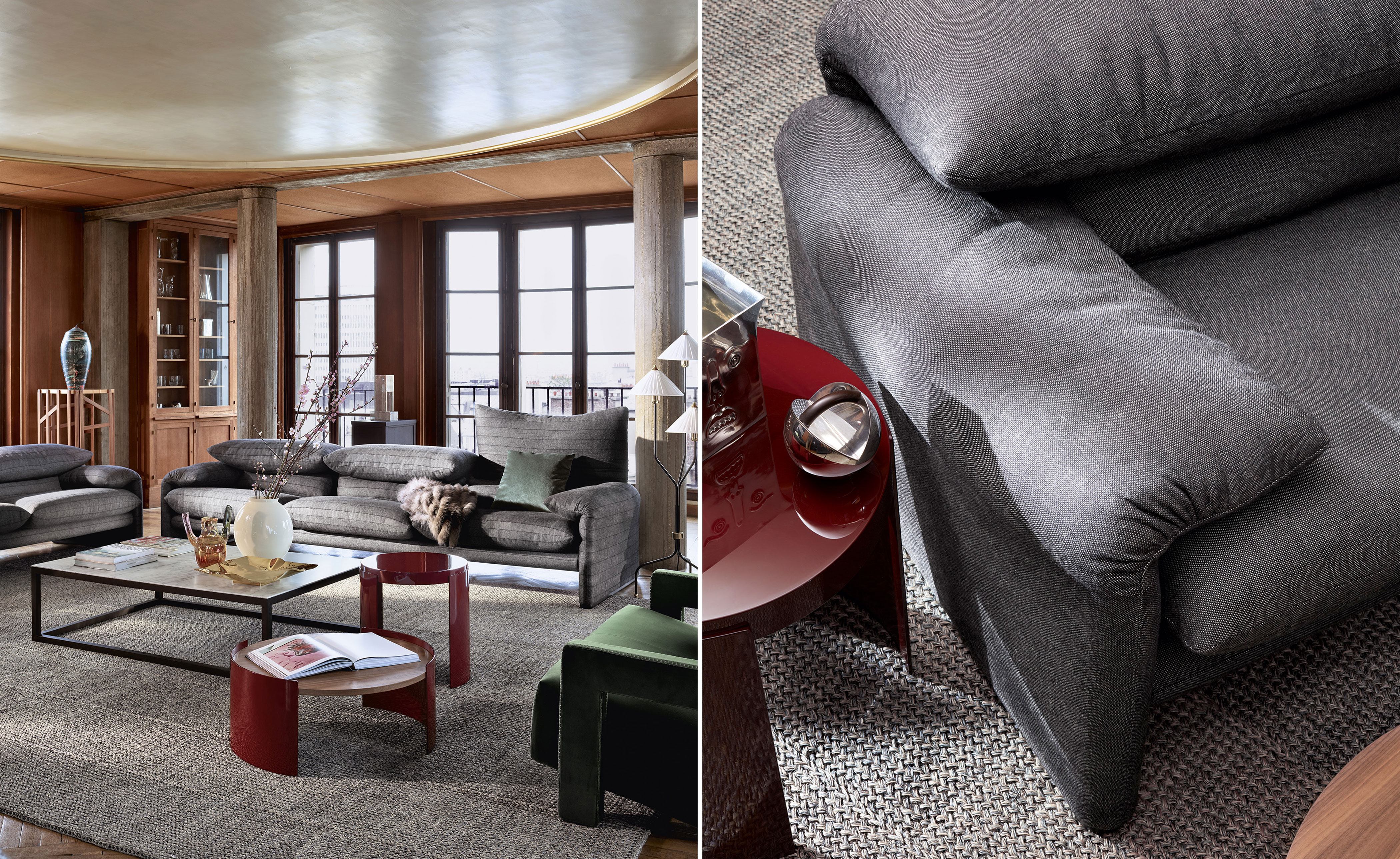 Maralunga 2 Seater MAXI Sofa, 84.3"