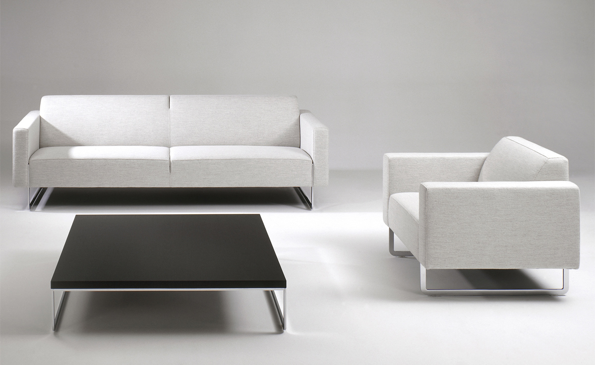 mare 2-seater sofa with fixed cushions