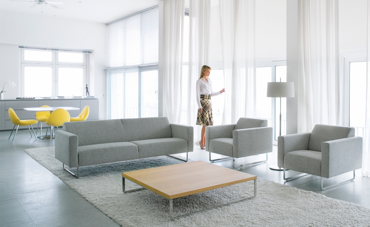 mare 2.5-seater sofa with fixed cushions