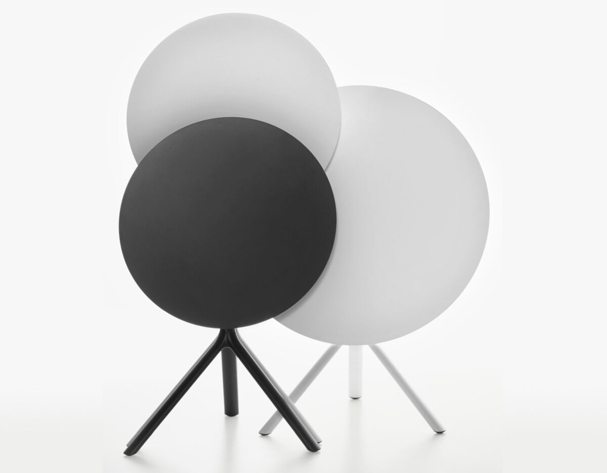 miura tall round folding table