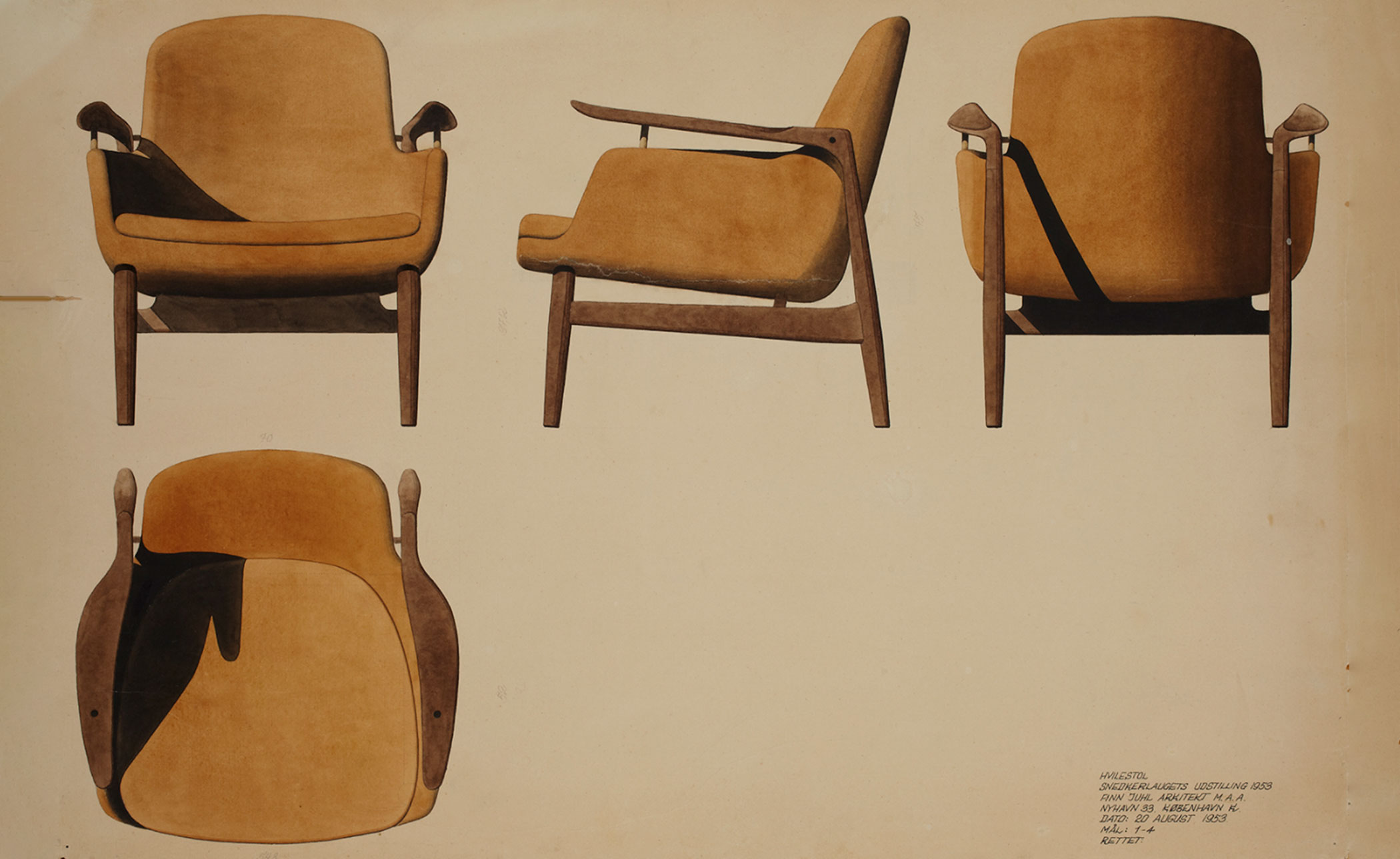 Model 53 Sofa with Cushion