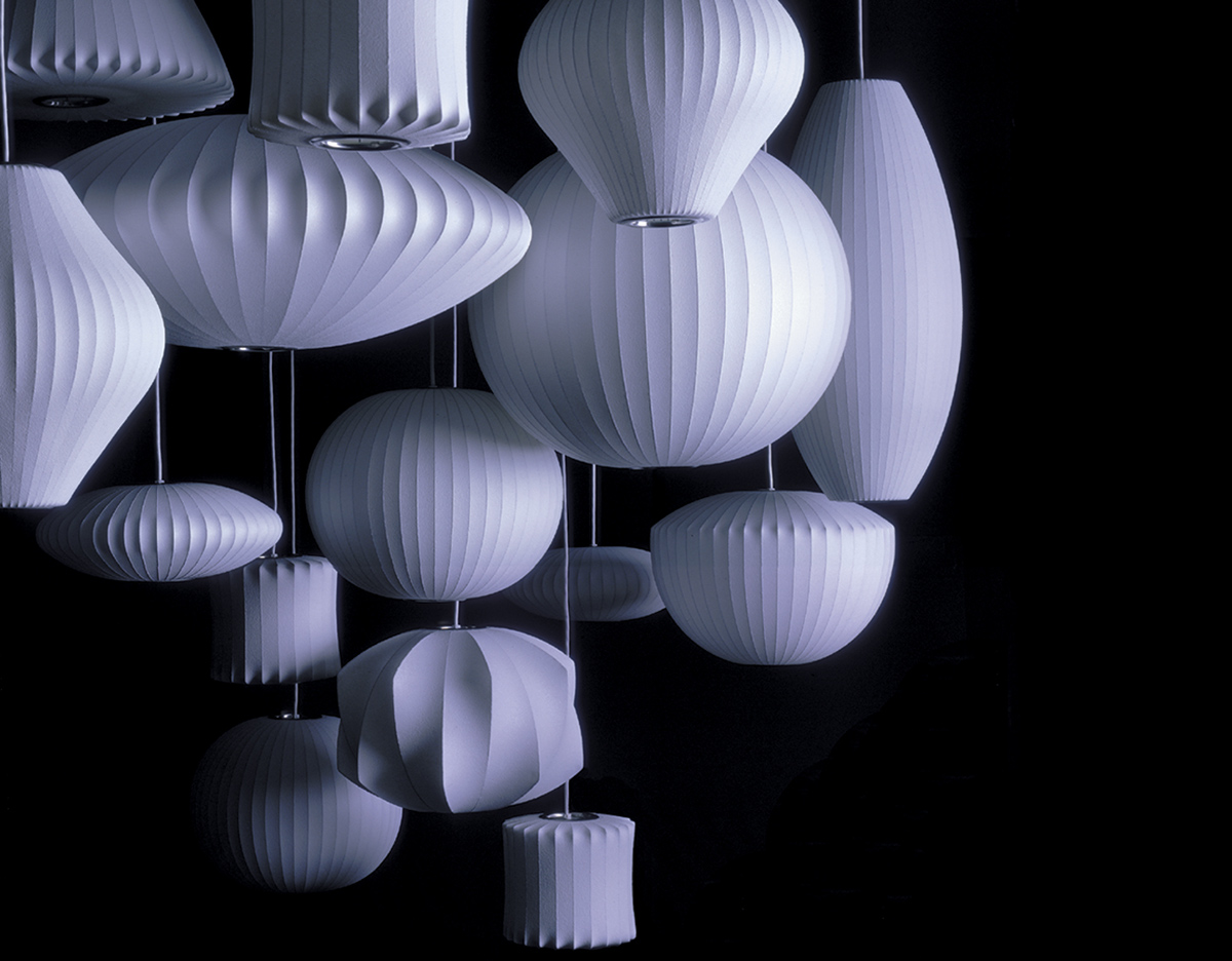 nelson bubble lamp pear