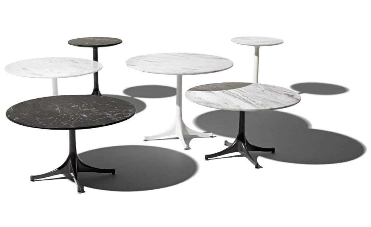 nelson pedestal table outdoor 28.5" dia.