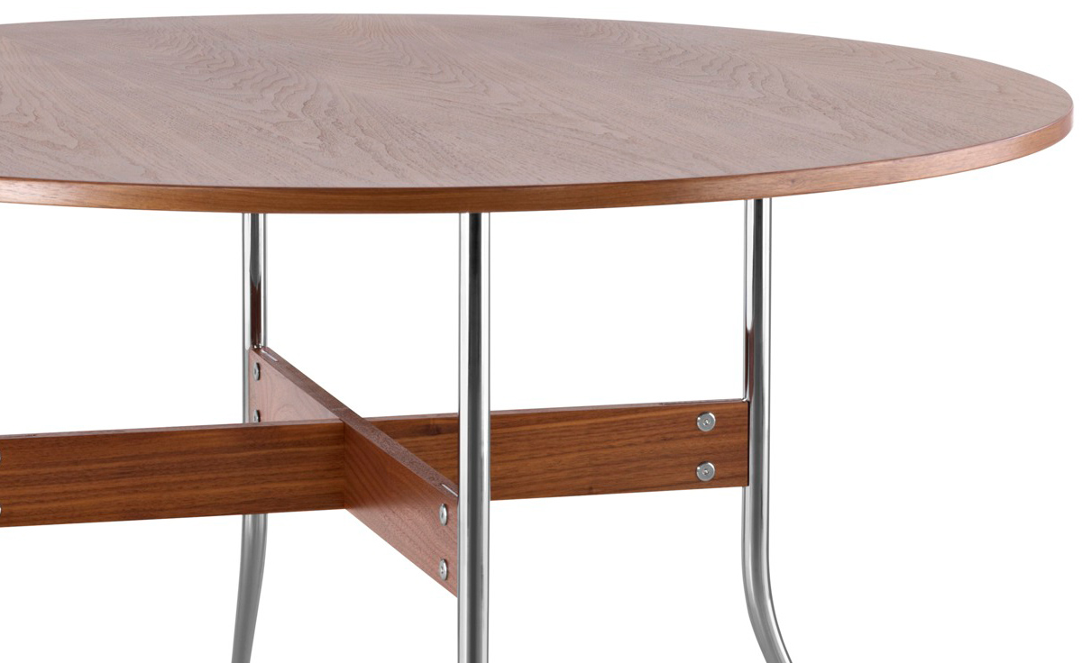 nelson™ swag leg round dining table