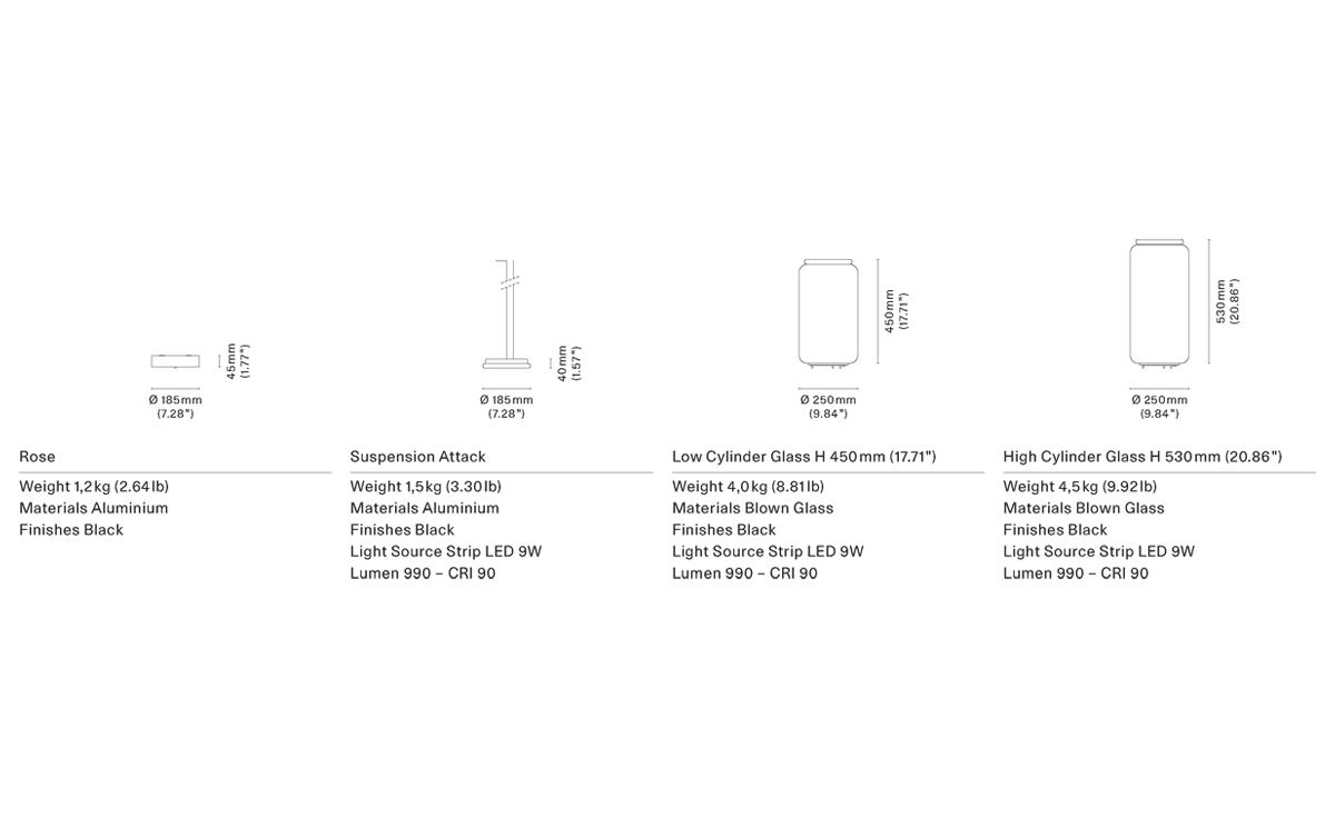 noctambule s5 suspension lamp