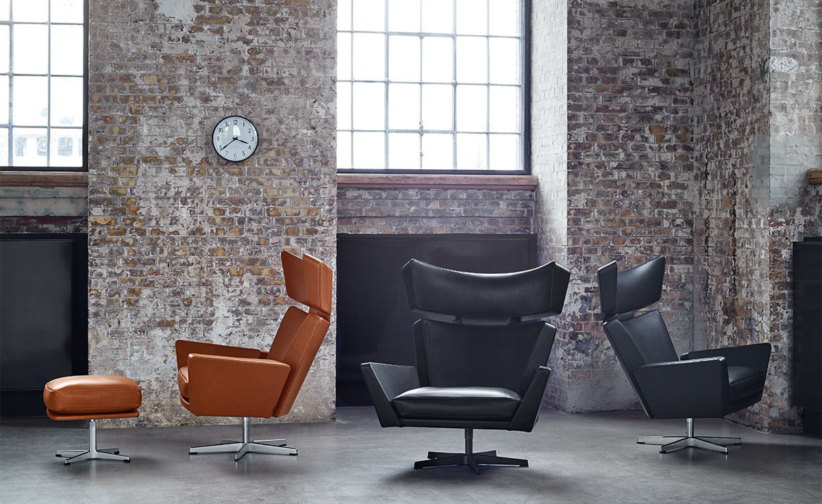 arne jacobsen oksen lounge chair