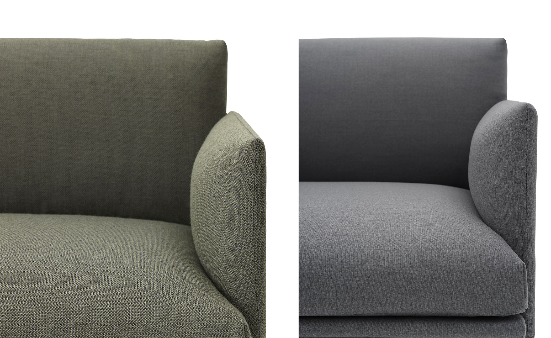 outline studio 55" sofa