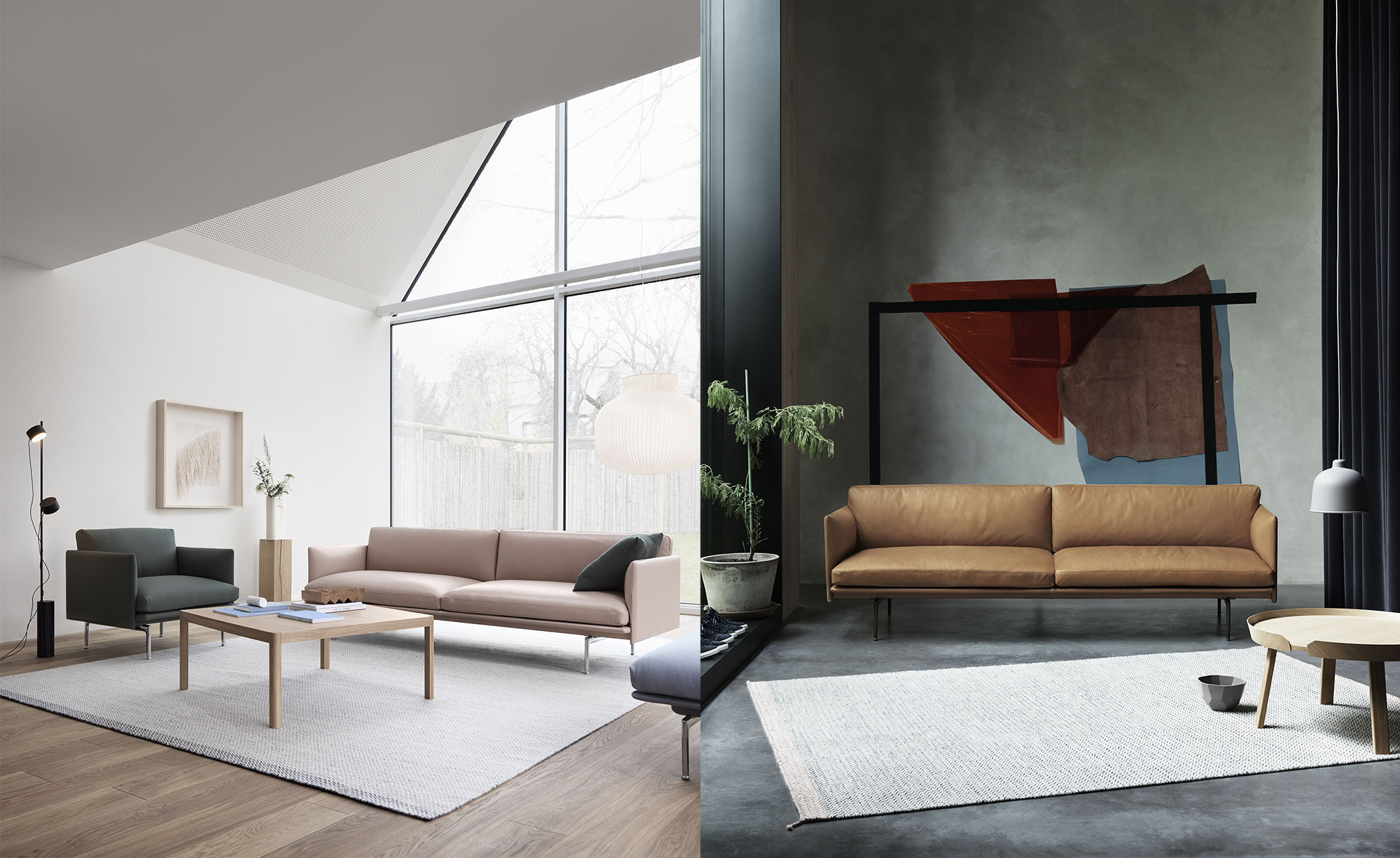 outline studio 86.5" sofa