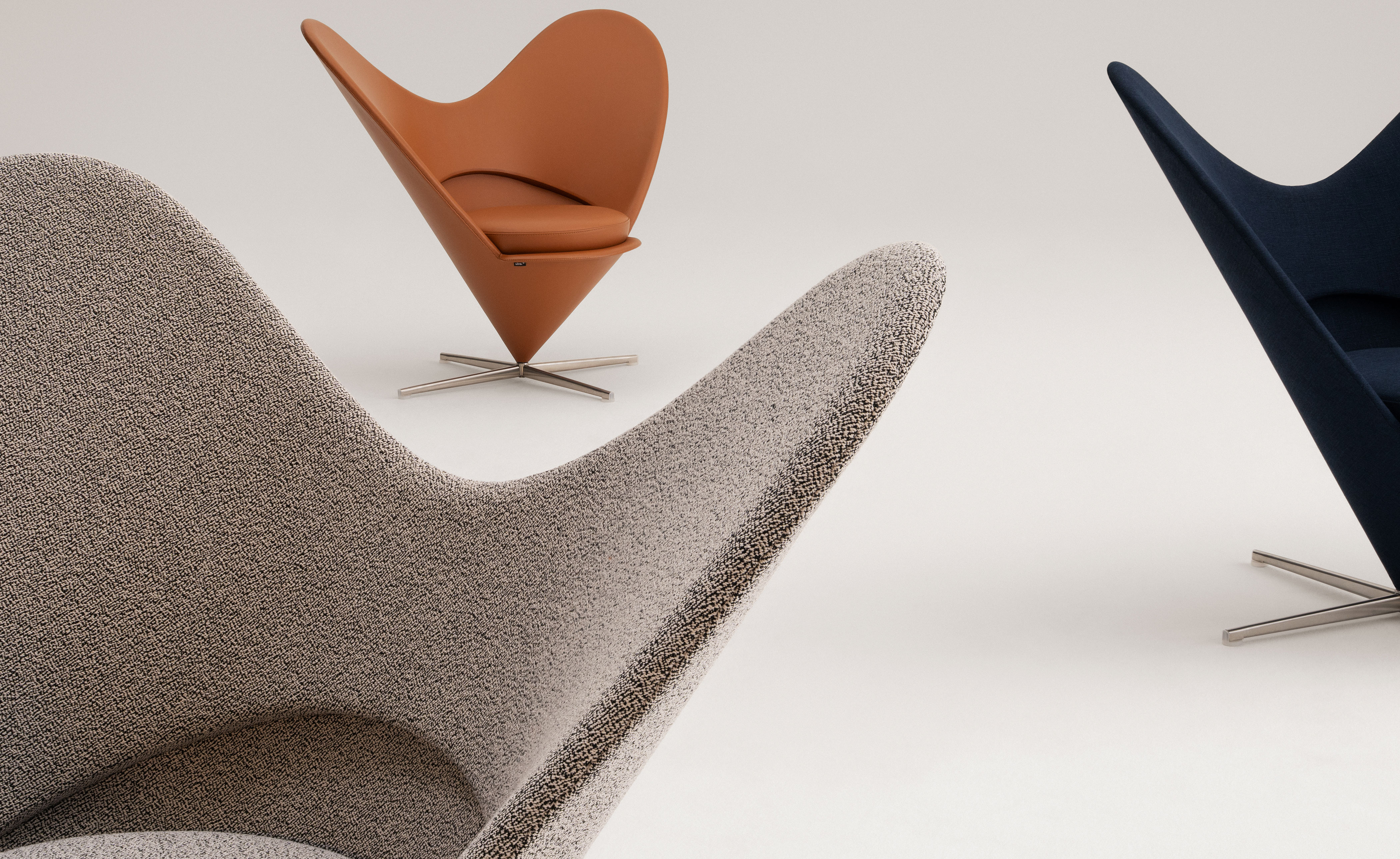 verner panton heart cone chair