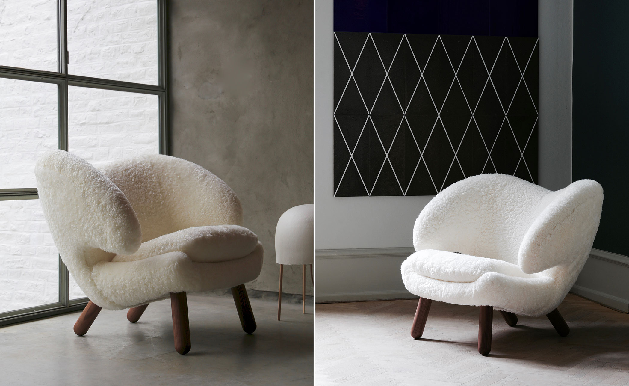 Pelican Chair with Buttons