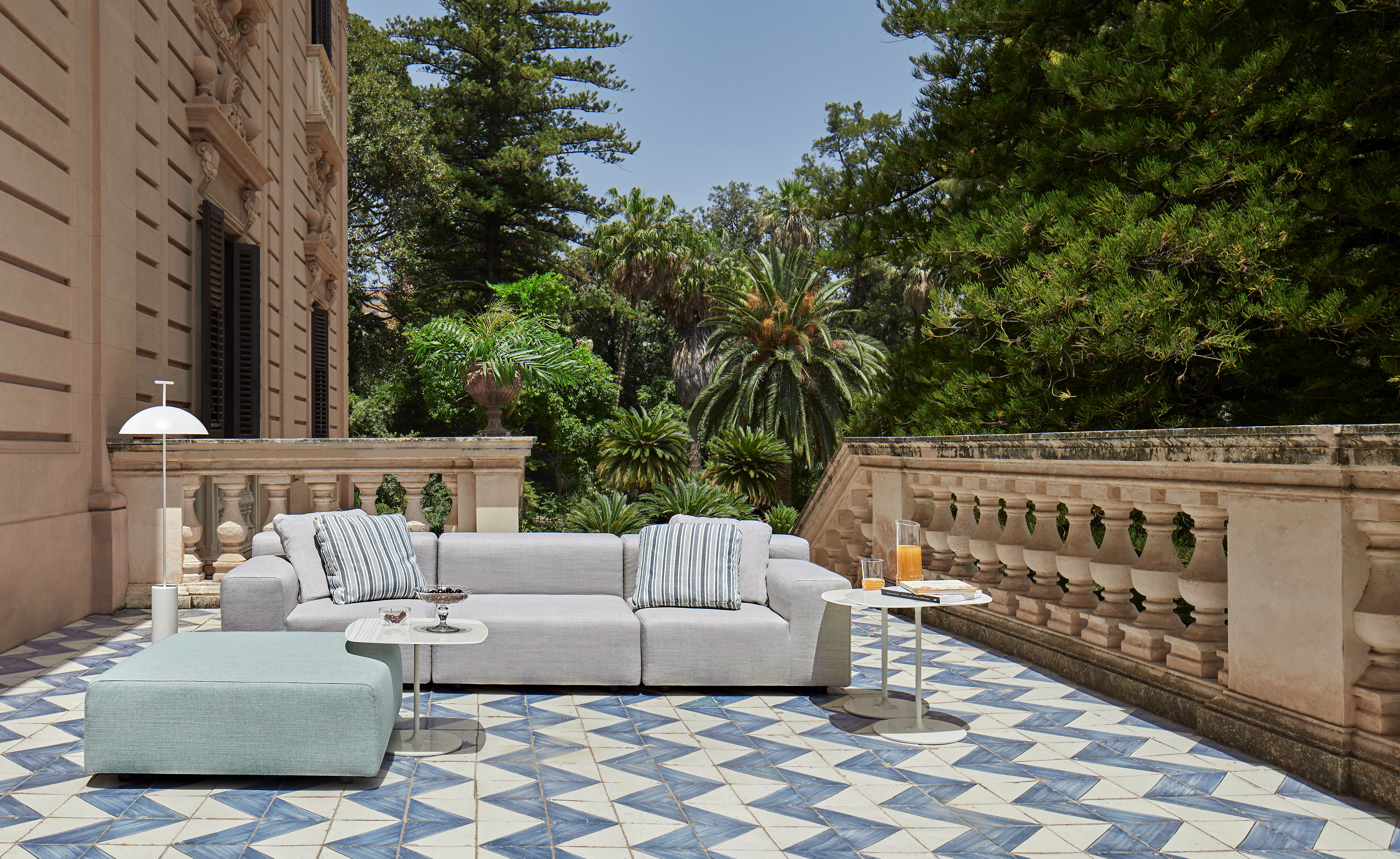 Plastics Outdoor 3 Seater Sofa