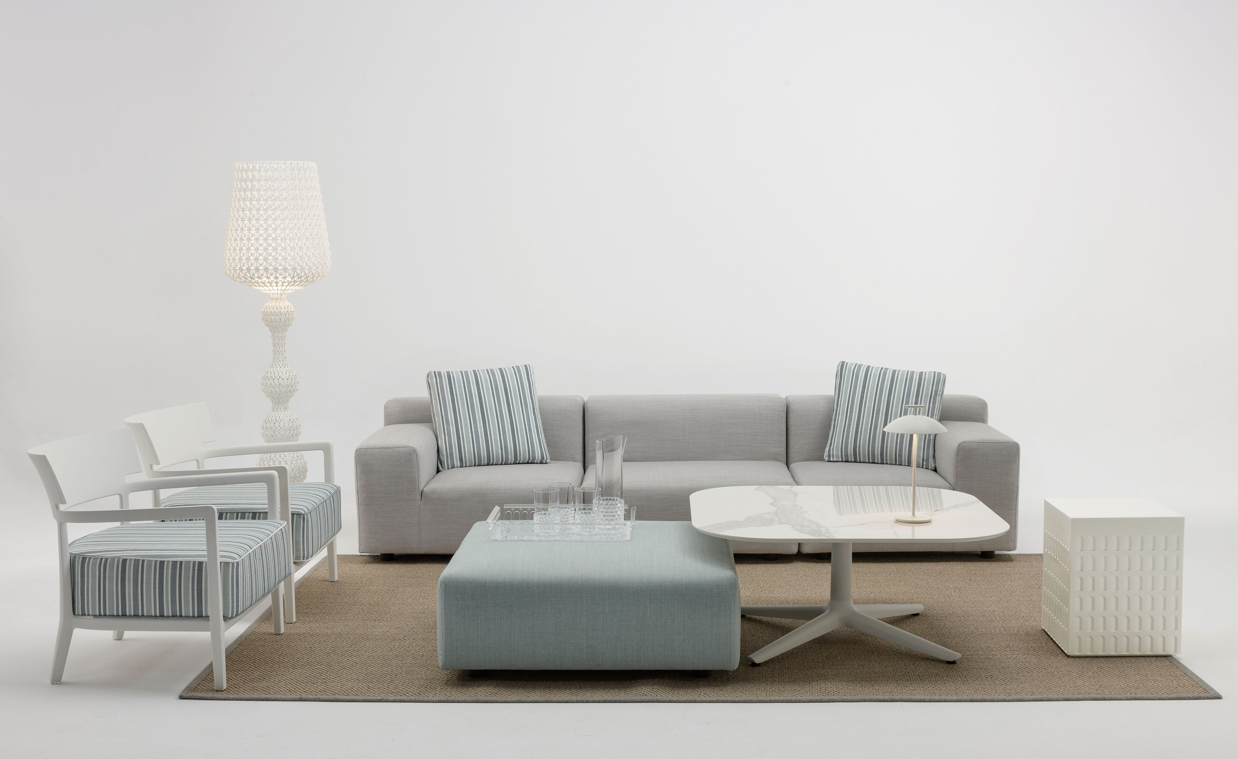 Plastics Outdoor Pouf